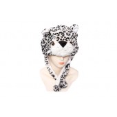 Leopard White Animal Hat (S)